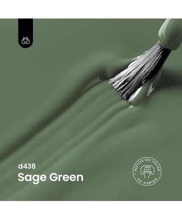 Beetles Sage Green Gel Polish 15mL - DIY Nail Art Soak Off UV LED Manicure Salon - 1 Pcs - Buy Online on GoSupps.com