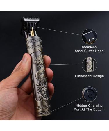 Qyrugcxs Haircut for Men Recharge Shaver Adult Electric Vintage Clipper Home USB Charging Barber Shop B - Buy Online on GoSupps.com