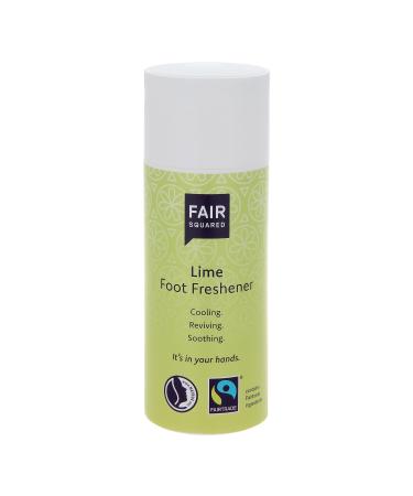 FAIR SQUARED Foot Freshener Lime - Vegan Natural Cosmetics 150ml | Refreshing Foot Spray for All Skin Types - Buy Online on GoSupps.com