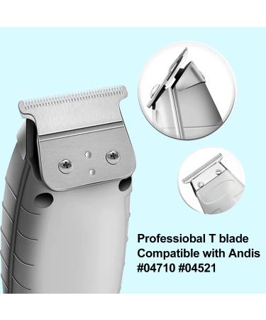 Silver Replacement Blades for Andis T Outliners Gtx #04710/04521 - Compatible with Hair Clippers - Shop Now! - Buy Online on GoSupps.com