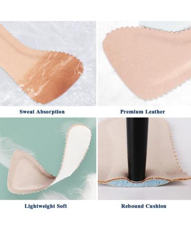 2 Pairs High Heel Inserts for Women - Adhesive Cushioning Insoles | Anti-Slip Invisible Relief for Sandals Flats & Pumps (US 5-6) - Beige - Buy Online on GoSupps.com