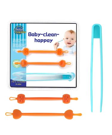 3 Pack Baby Nasal Booger and Ear Cleaner Nose Cleaning Tweezers Safe Baby Booger Remover Nose Cleaner for Baby Gadget for Infants and Toddlers Earwax & Snot Removal Baby Must Have Items