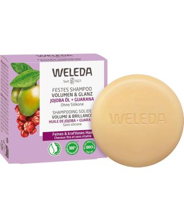 WELEDA - Solid Shampoo Volume & Shine - Gives volume - Preserves natural shine - NATRUE - 50g - Buy Online on GoSupps.com