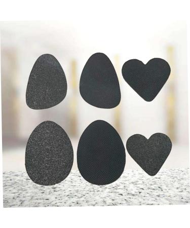 SHERCHPRY 6 Pairs Anti-Slip Shoe Pads - Non-Slip Stickers for High Heels & Scrub Shoes - Medium Black - Buy Online on GoSupps.com