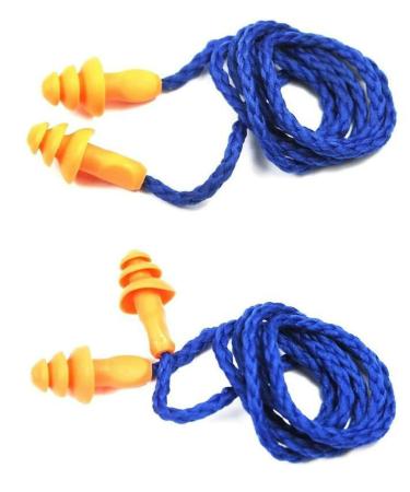 AKOAK Reusable Soft Silicone Ear Plugs - Noise Reduction Hearing Protection (10 Count) | International Shipping Available - Buy Online on GoSupps.com