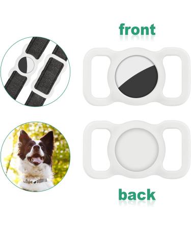Ainiv Silicone Protection Case for Apple Airtag - Night Green Dog & Cat Tracker Cover Pet Loop Holder Durable Silicone Protective Accessory - Buy Online on GoSupps.com