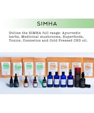  SIMHA SIMHA Ultra Premium Hemp Seed Oil 1000 mg - Cold Pressed - Organic - Buy Online on GoSupps.com