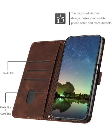 Buy OPPO Reno 5 / Find X3 Lite Case - PU Leather Flipcover Silicon Bumper Magnet Stand - Brown Handy Shell | International Shipping - Buy Online on GoSupps.com
