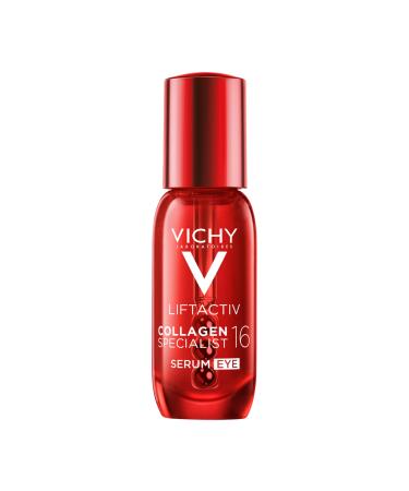 Vichy LiftActiv S rum Yeux Anti- ge Soin Booster de Collag nes Anti-Cernes - Rides - Poches Illumine et Uniformise le Contour des Yeux Peaux Sensibles et Matures Collagen Specialist 16 15 ml