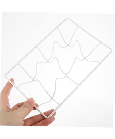 Zerodeko Egg Tray Refrigerator Dispenser Kickstand Egg Holder Fridge Egg Storage Household Container Box 18.00X12.00X3.50CM White - Buy Online on GoSupps.com