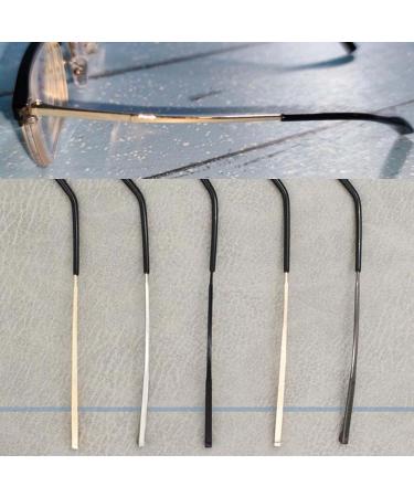 Dookaa Glasses Brackets - Metal Spare Parts for Sunglasses Repair | Double Tooth Spacing 1mm | 1 Pair of Gold - Buy Online on GoSupps.com
