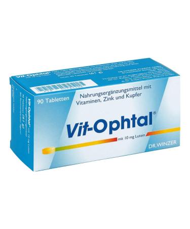 Dr. WInzer VIT OPHTAL with 10 mg Lutein tablets