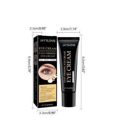 Jaysuing Fast Firming Eye Cream - Anti-Aging Dark Circle Reducer Wrinkle Defense Moisturizing Eye Care | 3-Pack (20ml) - Buy Online on GoSupps.com