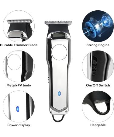OOYY Professional Cordless Hair Clippers Set for Men Women & Kids | Quiet Electric Hair Trimming Kit with Adjustable Blades & Accessories - Perfect for Home & Salon Use - Buy Online on GoSupps.com