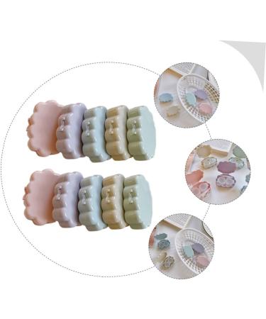 Ultechnovo Cloud Contact Lens Container - Eye Contact Holder & Glasses Organizer - Durable Plastic Storage Box for Contact Lenses & Glasses - Buy Online on GoSupps.com