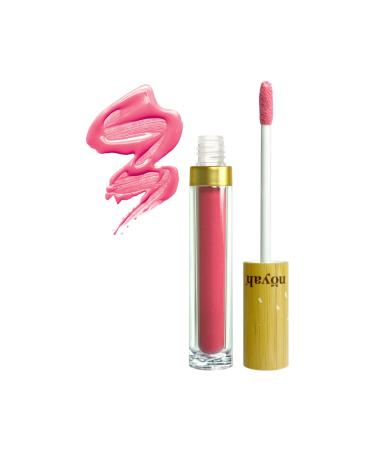 Noyah Clean Natural Lip Gloss Pink Frosting | Formulated With Coconut Oil Cocoa Butter & Antioxidant Rich Vitamin-E