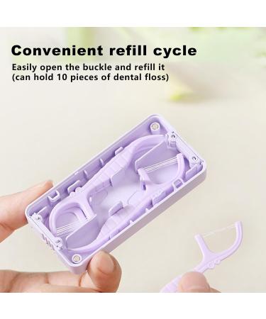 Portable Dental Floss Dispenser - Compact Tooth Floss Organizer & Storage Box | Green Dental Care Solution - Buy Online on GoSupps.com