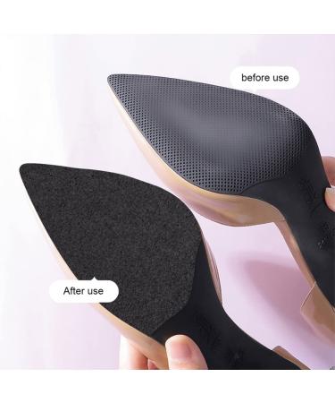 Beaupretty Anti-Slip Shoe Pads - Sole Protection Film & Clear Rubber Stickers for High Heels | Noise Reduction & Grip | 40x10 cm Black - Buy Online on GoSupps.com