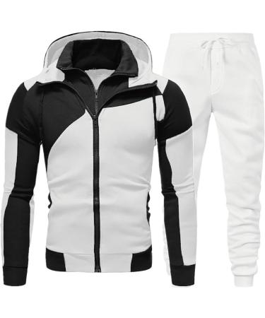 Buy Hanxiulin Men's Jogging Suit - Comfortable Cotton Sports Clothing & Training Suits for Men | Ideal Leisure & Home Wear - Buy Online on GoSupps.com