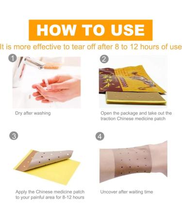 Pain Relief Patch - 80pcs/10pack | Infrared Plaster for Back Muscle & Joint Pain - Ideal for Parents Workers & Seniors - Buy Online on GoSupps.com