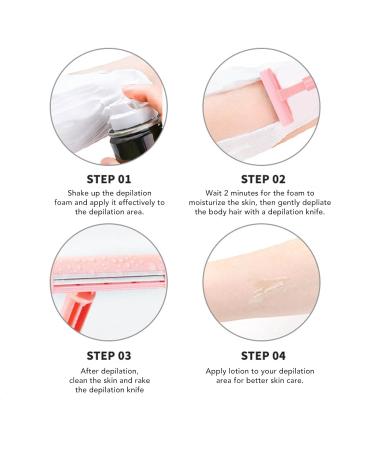 Deproxy Knife for Women - Portable Armpit Hair Razor with 2 Replacement Blades | Safe & Simple Depilatory Tool - Buy Online on GoSupps.com