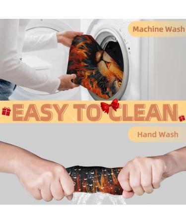 Beard Bib Apron - Cat Design Hair Catcher for Men | Perfect Father's Day & Anniversary Gift | 2 Suction Cups Included - Buy Online on GoSupps.com