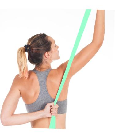Balacoo Fitness Resistance Bands - Premium Workout Stretch Bands for Exercise - Light Green 150x15cm - Buy Online on GoSupps.com