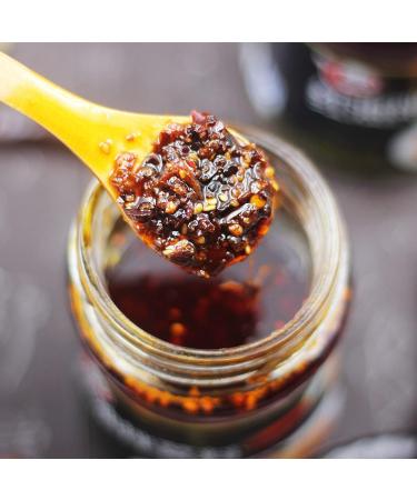 BAILINHOU Sichuan Red Chili Crunch sauce 200g Chinese chilli oil spicy chili crisp noodles seasoning Original imported of china - Buy Online on GoSupps.com