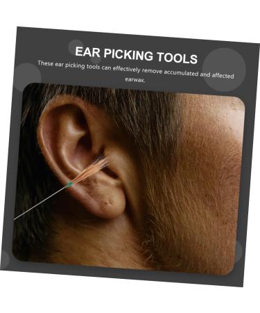 Holibanna 16 Piece Ear Cleaning Kit with Soft Professional Ear Spades with Nonslip Design Comfortable for Effective Ear Wax Removal for Home Use Gift - Buy Online on GoSupps.com