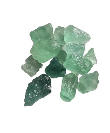 Natural Crystal Rough 1PC Natural Raw Green Fluorite Crystals Rough Stones Crystals Gemstones Specimens Collectible Home Decor (Color : Light Green Size : 2-3cm) 2-3cm Light Green