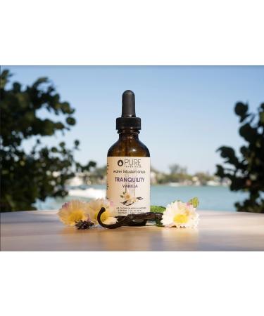 Pure Inventions Tranquility Vanilla Water Infusion Drops - Chamomile Flavored with No Sugar or Calories - 60 Servings - Buy Online on GoSupps.com