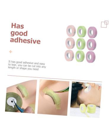 MAGICLULU 36 Rolls Lash Tape Female Eyelash Tapes Adhesive Lash Tape Eyelashes Extension Patch Eyelash Adhesive Tape Eyelash Tape for DIY Sticker Non-woven Fabric Breathable - Buy Online on GoSupps.com