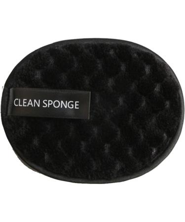 4 Reusable Round Makeup Remover Pads | 100% Microfiber Washable & Eco-Friendly Cotton | Deep Clean & Gentle for All Skin Types - Black - Buy Online on GoSupps.com