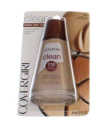 CoverGirl Clean Oil Control Liquid Makeup Classic Ivory 510 1 oz - Pack of 2 - Buy Online on GoSupps.com