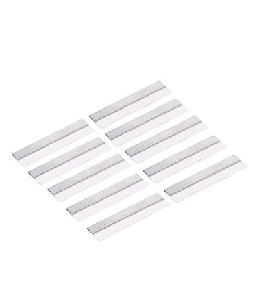 100 pieces of eyebrow razor eyebrow razor mustache and body and distance from face hair for cutting and shaving eyebrow scissors interchangeable blade