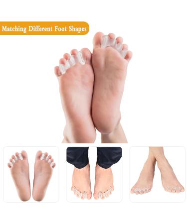 SEBS Toe Separator Set - Gentle Relief for Foot Pain, Bunions & Hammer Toes (2 Pairs) - Buy Online on GoSupps.com