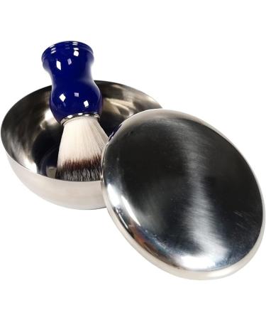 Stainless Steel Epilier Shaving Soap Peel - Natural Men s Razor Tool | Silver | Perfect for Cleaning Foam - Buy Online on GoSupps.com