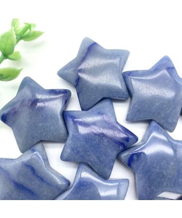 Specimen Natural Blue Crystals Stone Carved Star Shaped Smooth StoneCrystals Room DecorationStone Stone Crystal Reiki - Buy Online on GoSupps.com