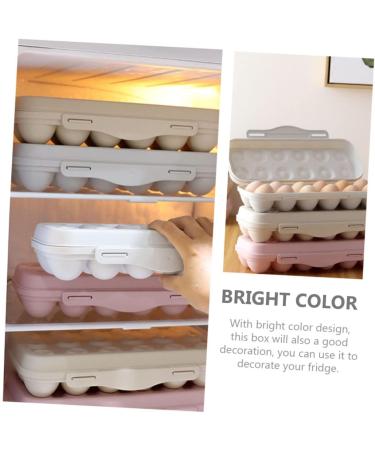 Hemoton Box Outdoor Egg Carton Eggs Vintage Refrigerator Wear-resistant Egg Organizer Household Egg Rack - Buy Online on GoSupps.com