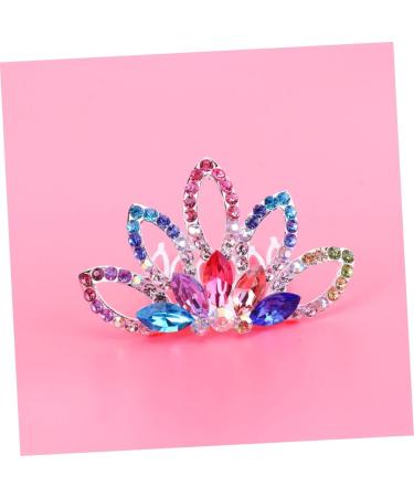 DOITOOL 1pc Hair Ribbons for Girls Hair Ties Kids Rhinestone Kids Womens Barrettes for Hair Barrettes for Women Rhinestone Headpiece Kids Scrunchies Princess Women's Hair Comb - Buy Online on GoSupps.com