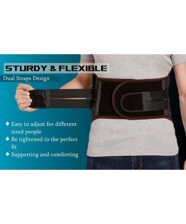 Breathable Waist & Back Support Belts for Men & Women - Pain Relief for Herniated Disc Scoliosis & Sciatica - XL Gray - Buy Online on GoSupps.com