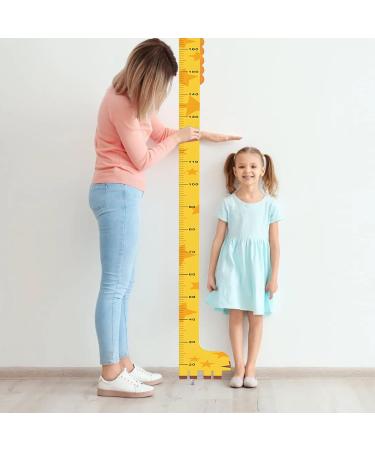Personalized Volumoon Yardstick for Kids | Custom Height Diagram & Wall Ruler | Children's Room Growth Chart & Wall Decor - Buy Online on GoSupps.com