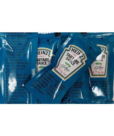 Heinz Tartare Sauce - Unleash Flavorful Delight in Every Bite Perfect Blend of Flavors to Complement Your Dishes - Convenient Single-Serve Packet for On-the-Go Deliciousness - 50 Sachets Tartare Pack of 50 - Buy Online on GoSupps.com