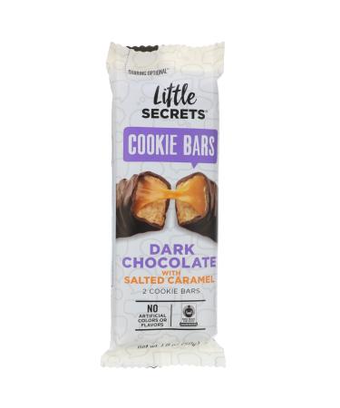 Little Secrets Dark Chocolate Cookie Bar Salted Caramel 1.8 oz (50 g)