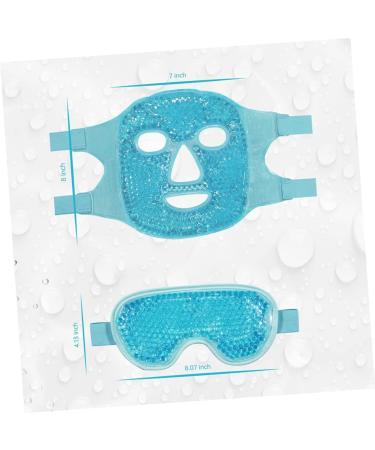 Angoily Anti-Swelling Eye Mask Set | Instant Relief for Swollen Eyes | Cool Gel Sleep Mask for Women | Travel-Friendly Ice Cream Bag - Buy Online on GoSupps.com
