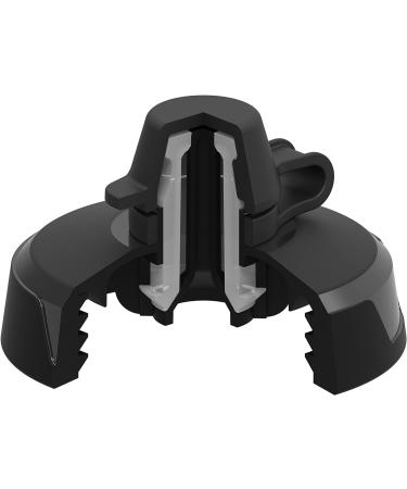 Zefal Sense Soft No Mud Bicycle Bottle - 800ml BPA-Free MTB Water Bottle with Mud Protection - Smoke Black - Buy Online on GoSupps.com