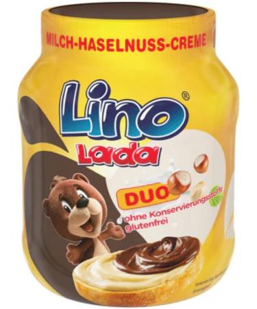 Pufai Lino Lada Duo Milk and Hazelnut Spreads 350 g (Pack of 3) - Buy Online on GoSupps.com