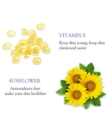 Vitamin E Face Serum - Anti-Wrinkle Moisturizing Essence with Sunflower Oil | 30ml - Buy Online on GoSupps.com