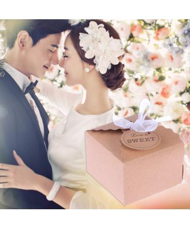 KOMBIUDA 50pcs Party Favor Boxes Candy Boxes Wedding Gift Box - Buy Online on GoSupps.com