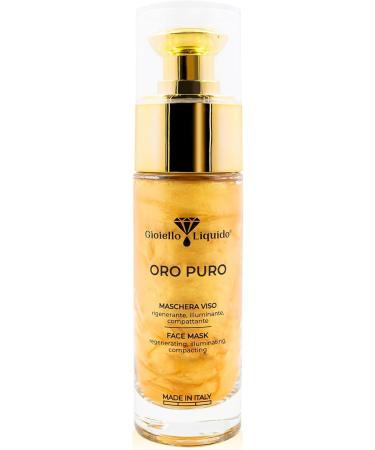 Anti-Aging Gift Set (B06) - Face Serum with Colloidal Gold PVP K30 + Face Mask with Colloidal Gold and Hyaluronic Acid - Free Samples - 2 x 30 ml - Gioiello Liquido - Buy Online on GoSupps.com